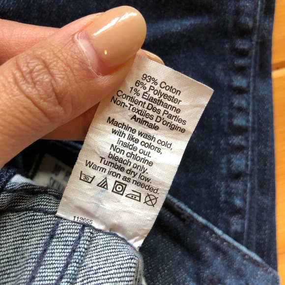 Madewell Dark Wash 10in High Rise Skinny - Sz24 - Picture 4 of 4